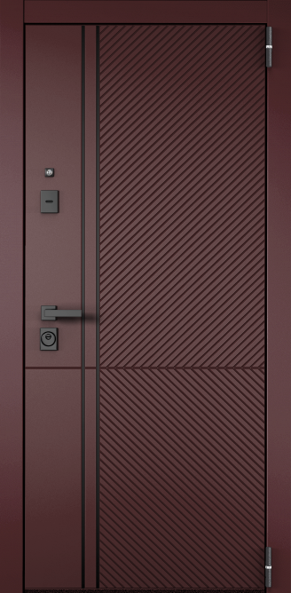 ULTIMATUM PRO PP, Панель MDF с лакокрасочным покрытием, UT-F7B, ЛКП Кармин в Краснодаре